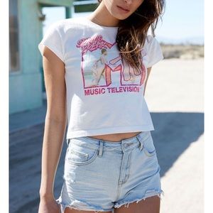 Vintage inspired MTV tank